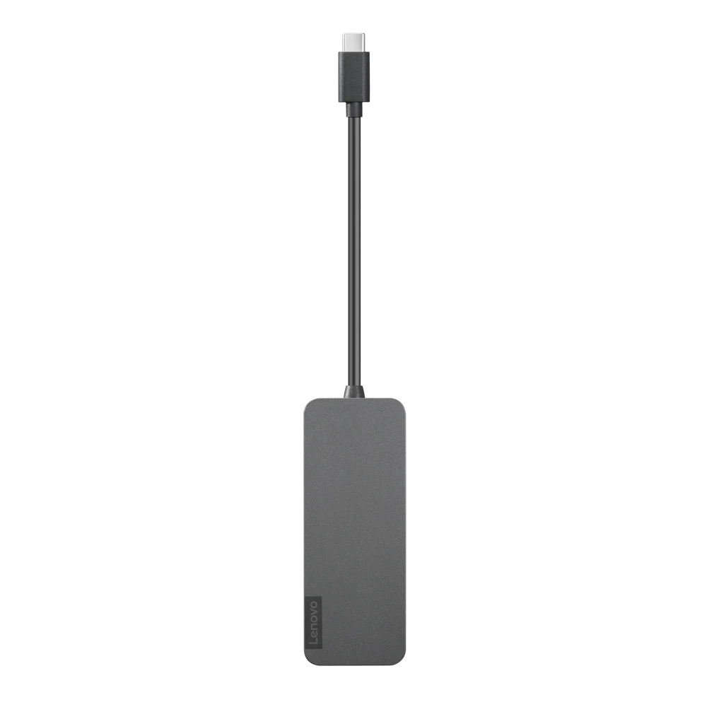 Lenovo 4X90X21427 Schnittstellen-Hub USB 3.2 Gen 2 (3.1 Gen 2) Type-C 20000 Mbit/s Grau
