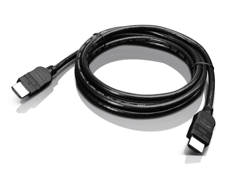 Lenovo 2.0m HDMI HDMI-Kabel 2 m HDMI Typ A (Standard) Schwarz