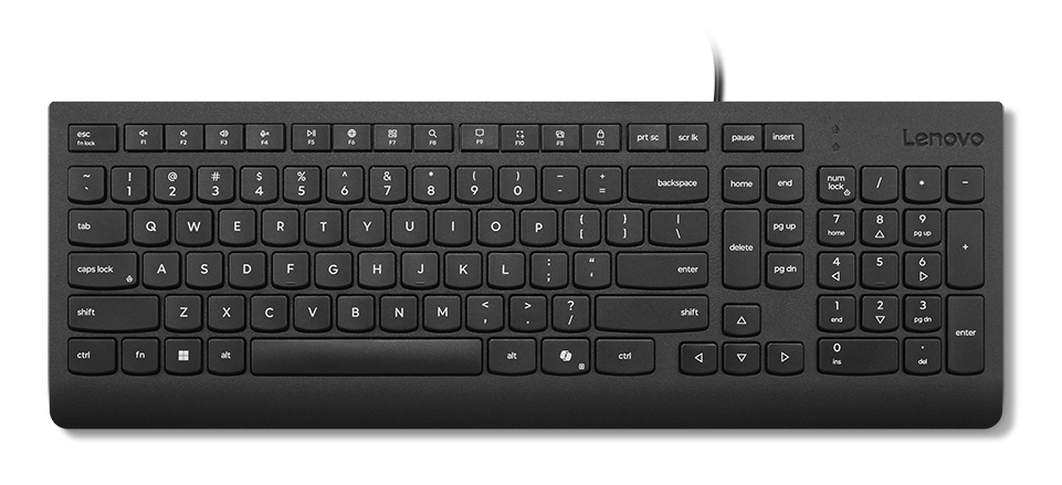 Lenovo 4Y41R64647 Tastatur Heimbüro USB Deutsch Schwarz