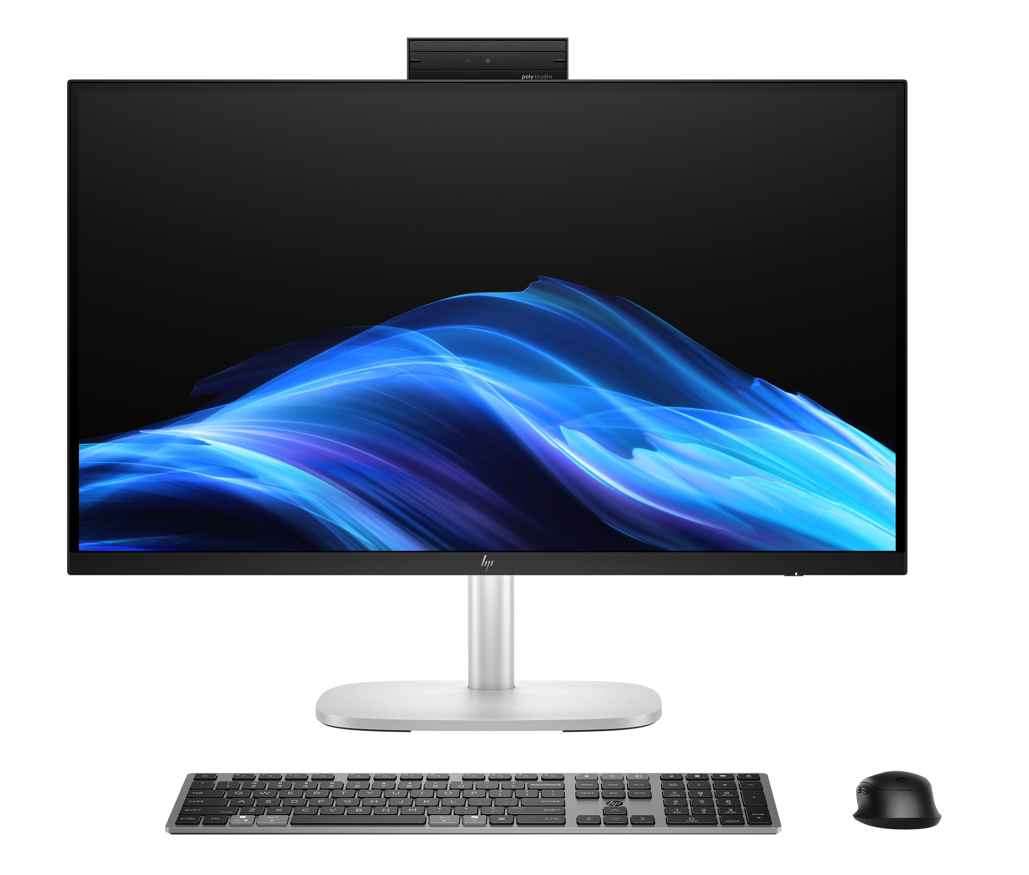 HP EliteStudio 8 G1i AI PC Intel Core Ultra 5 235 68,6 cm (27") 2560 x 1440 Pixel All-in-One-PC 16 GB DDR5-SDRAM 512 GB SSD Windows 11 Pro Wi-Fi 6E (802.11ax) Silber