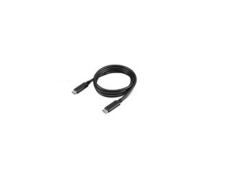 Lenovo 4X90U90619 USB Kabel USB 3.2 Gen 2 (3.1 Gen 2) 1 m USB C 10 Gbit/s 100 W Schwarz