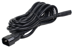 Fujitsu T26139-Y1968-L180 Stromkabel Schwarz 1,8 m