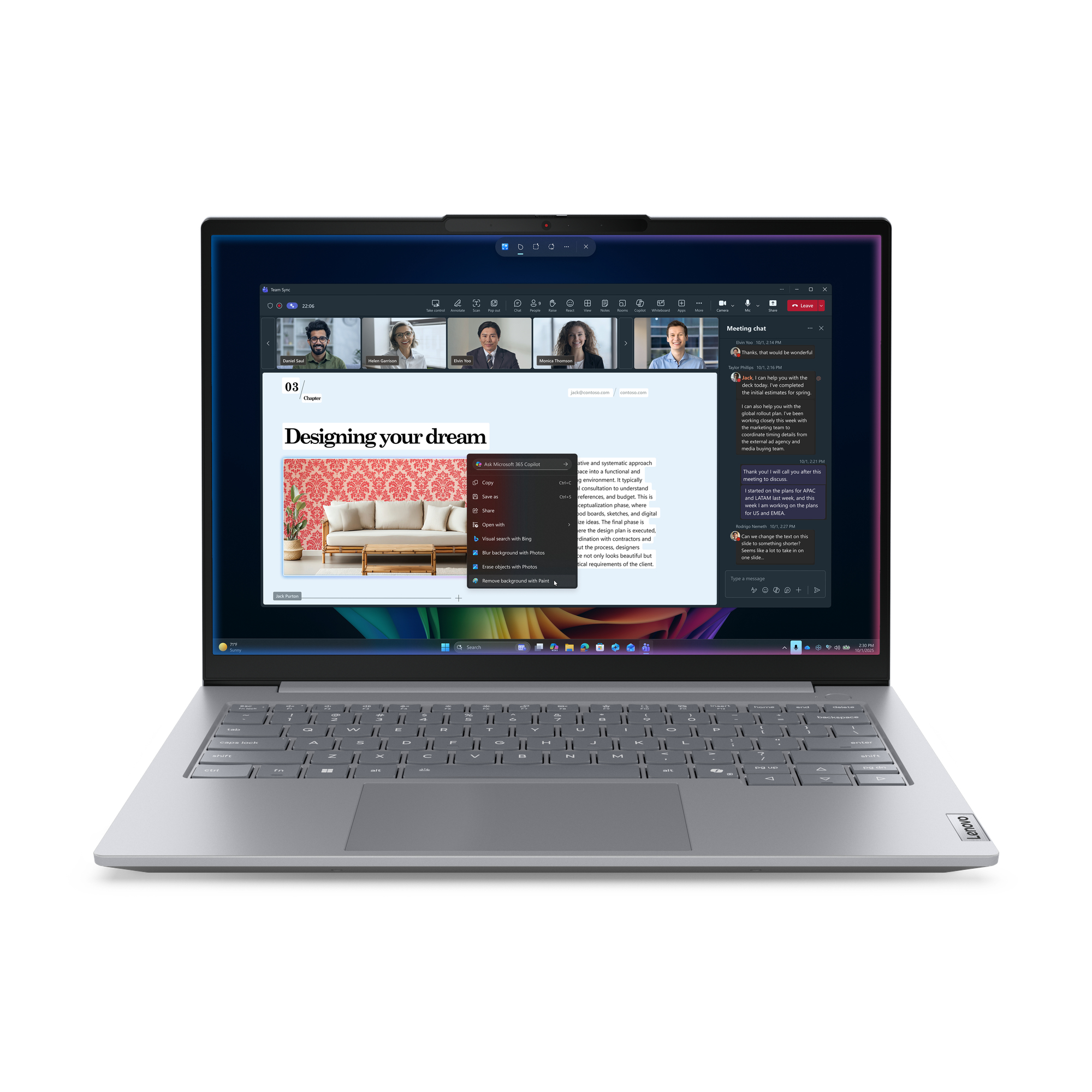 Lenovo ThinkBook 14 G9 IPL Copilot+ PC Intel Core Ultra 5 325 Laptop 35,6 cm (14") WUXGA 32 GB DDR5-SDRAM 512 GB SSD Wi-Fi 7 (802.11be) Windows 11 Pro Deutsch Grau