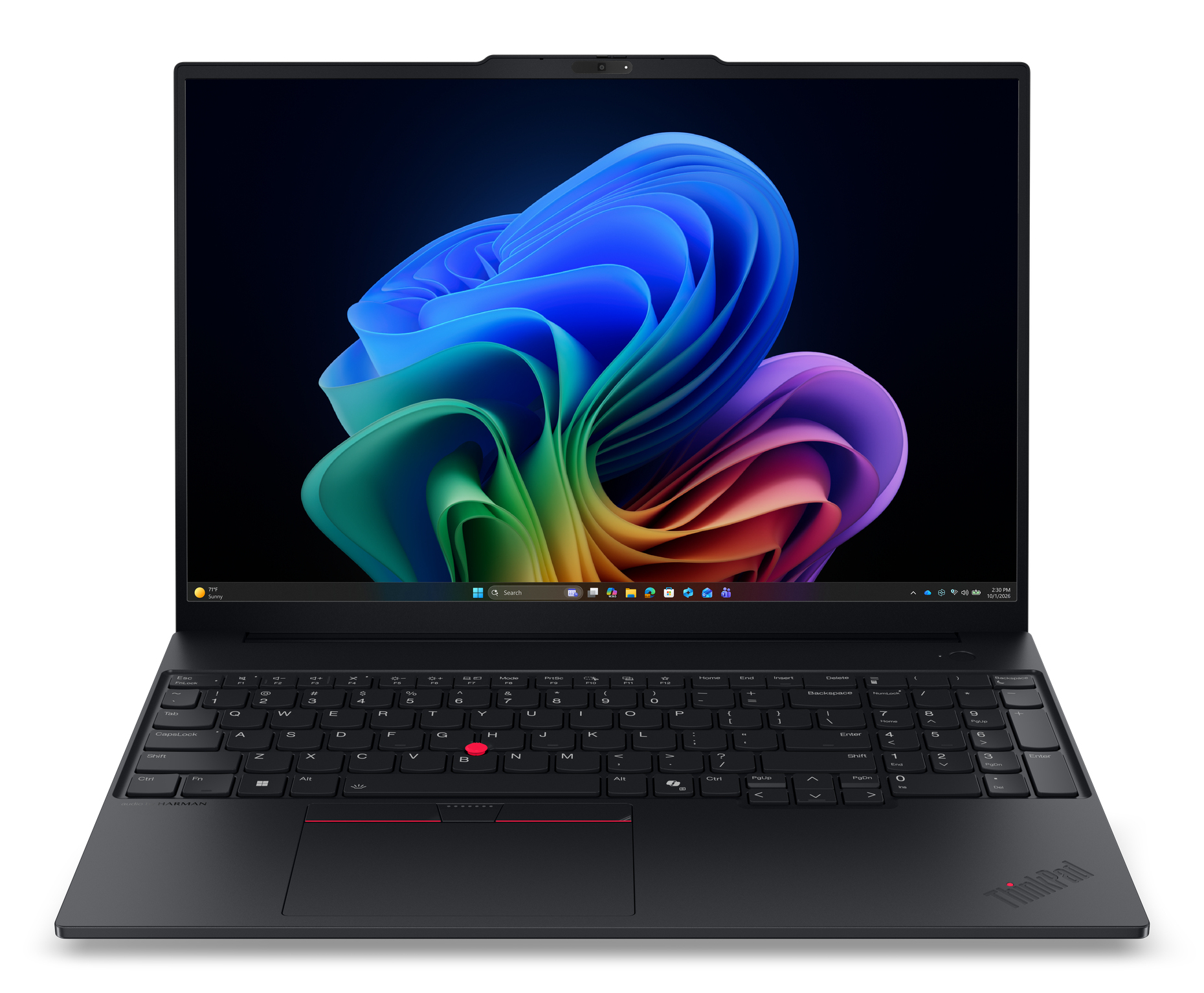 Lenovo ThinkPad E16 Gen 4 (AMD) Copilot+ PC AMD Ryzen AI 5 330 Laptop 40,6 cm (16") WUXGA 16 GB DDR5-SDRAM 512 GB SSD Wi-Fi 7 (802.11be) Windows 11 Pro Deutsch Schwarz